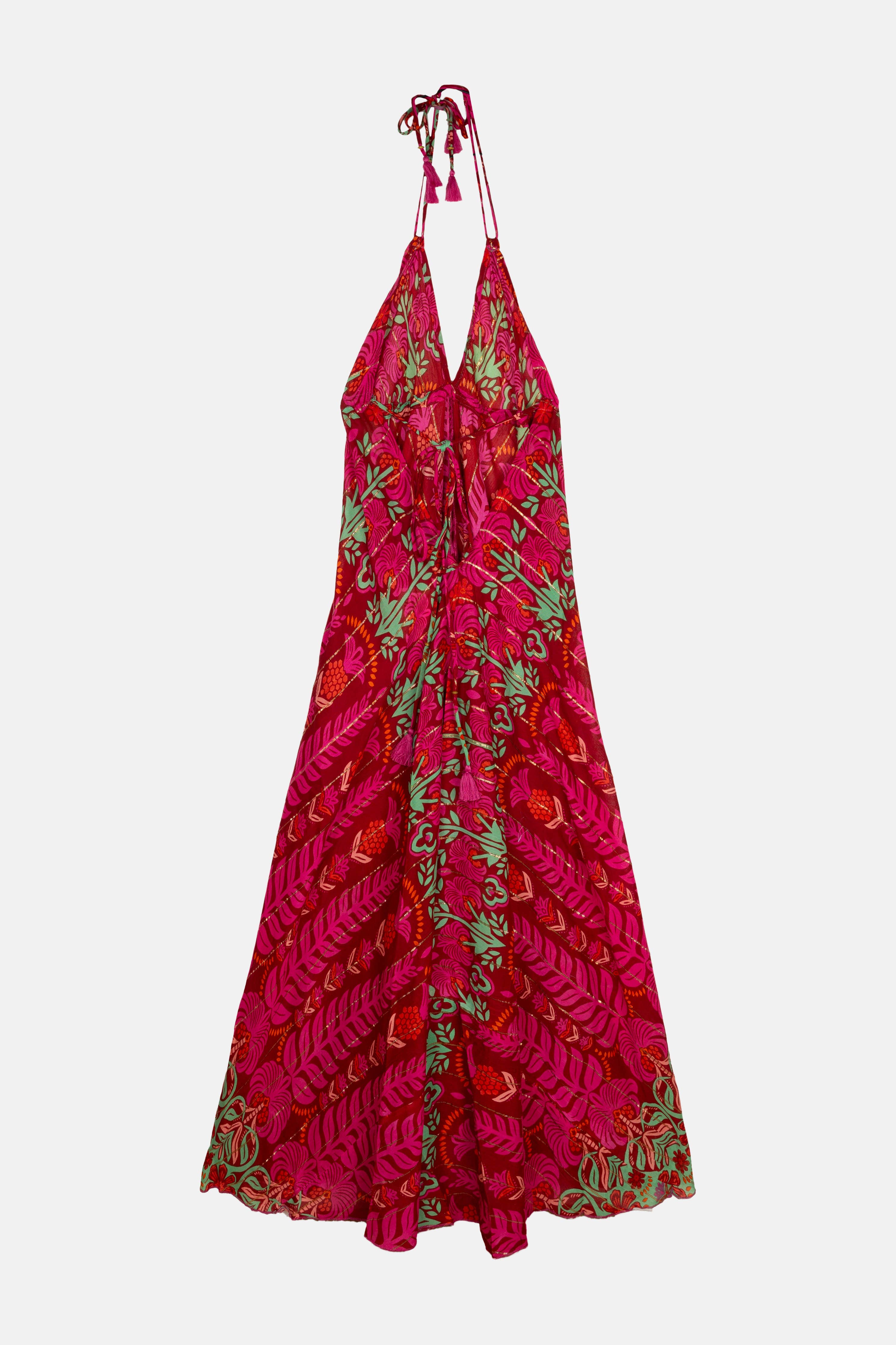ROSAFARBENES LANGES KLEID VON IPANEMA Piti Cuiti