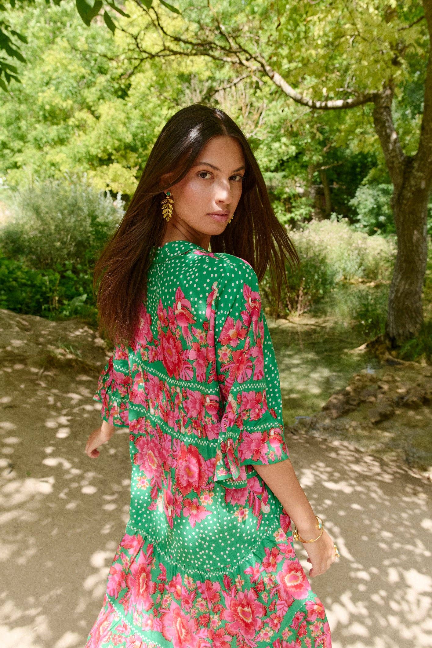 HAWAIIANISCHES GRÜNES KURZES KLEID Piti Cuiti