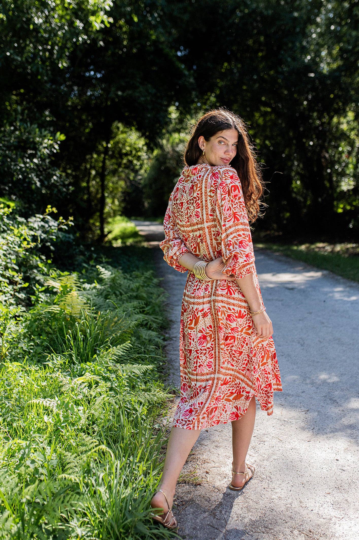HAVANNAROT, LANGE BLUSE Piti Cuiti