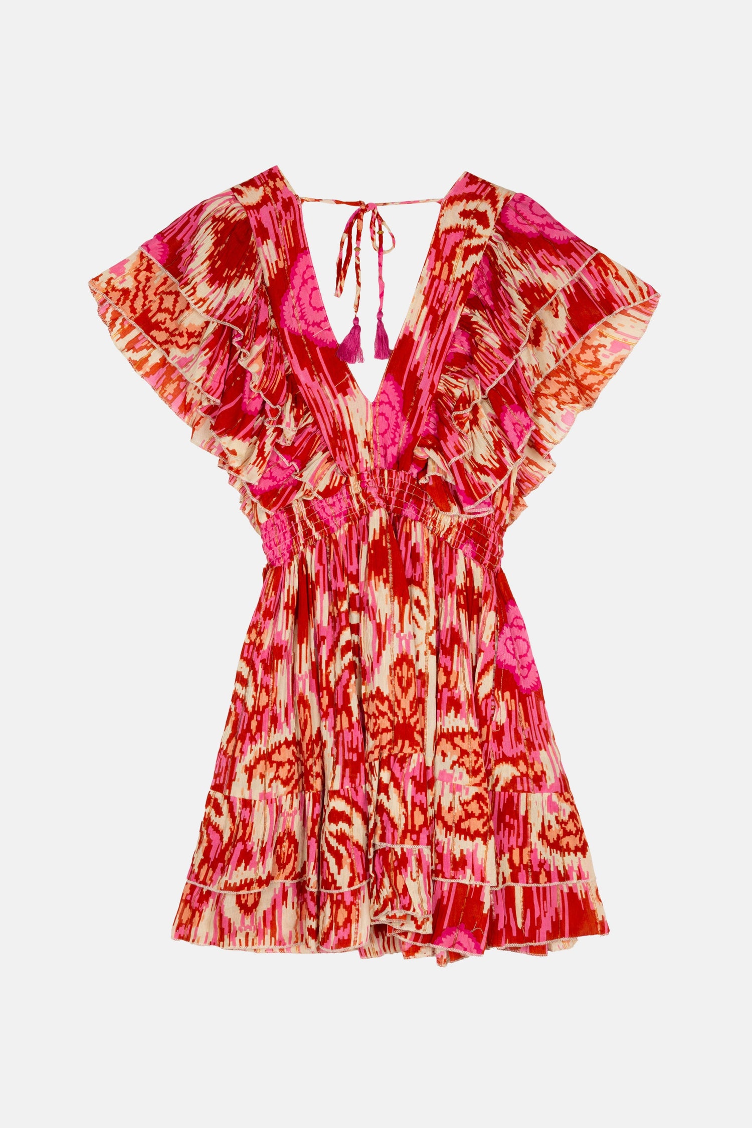 BORA BORA ROSAFARBENES KURZES KLEID Piti Cuiti