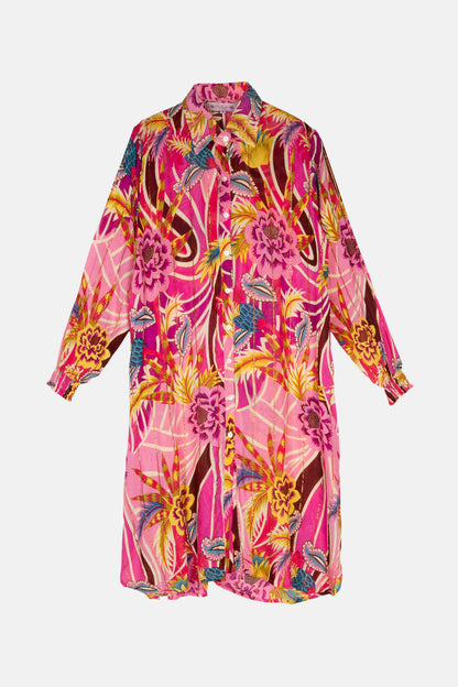 PINKE LANGE BLUSE AUS POSITANO Piti Cuiti
