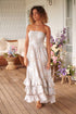 Samba Maxi mit Kokosnuss-Mojito-Druck Jaase