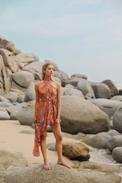 (Kopie) Esther Flower Print Midikleid SUNDRESS