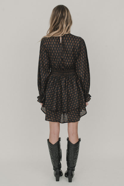 AINA Boho Kleid braun Piti Cuiti