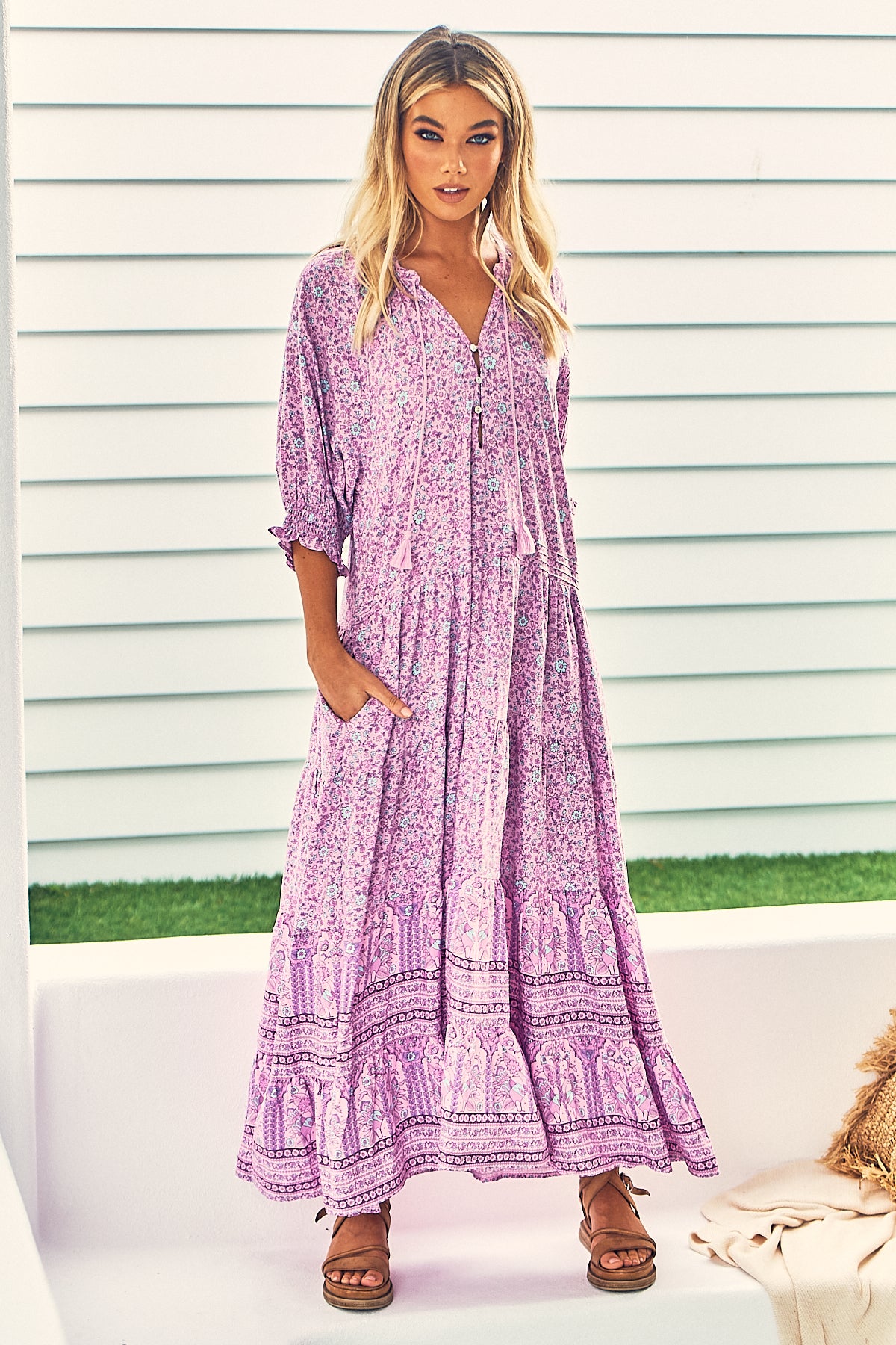 Jaase Roaming Free Raine Maxikleid Jaase Australia